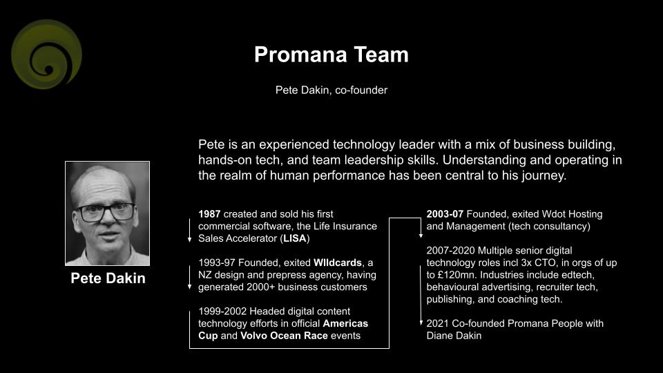 Pete Dakin - cofounder